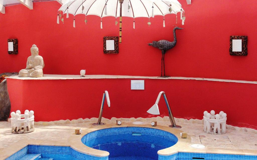 Kúpeľňa v ubytovaní Casa Herrenhaus Finca Montimar