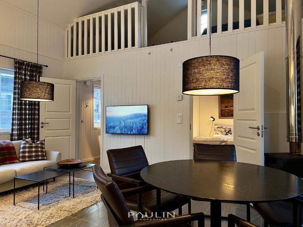 Kuchyň nebo kuchyňský kout v ubytování Lindvallen Ski Resort - Sauna - 4 Guests