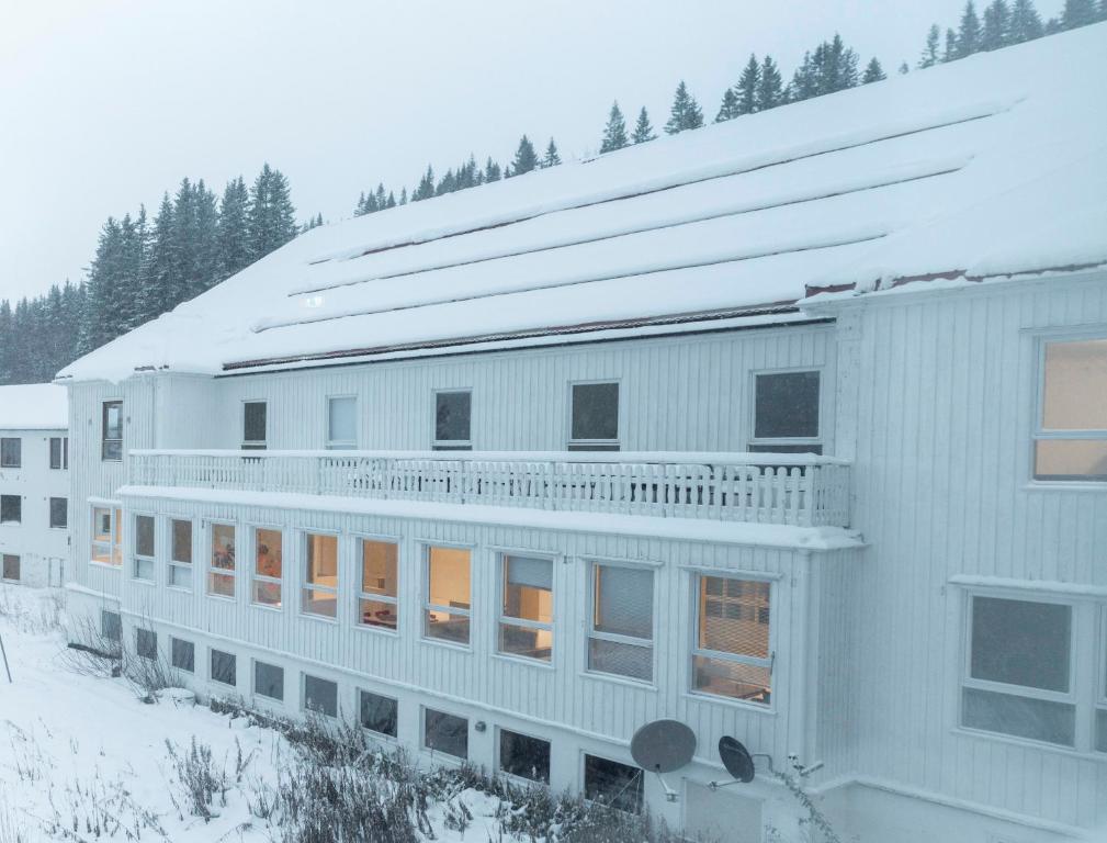 Το Senja Fjord Lodge τον χειμώνα