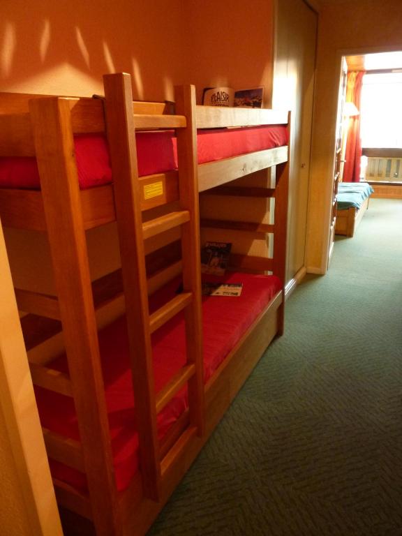 Postel nebo postele na pokoji v ubytování Serac Appartements VTI