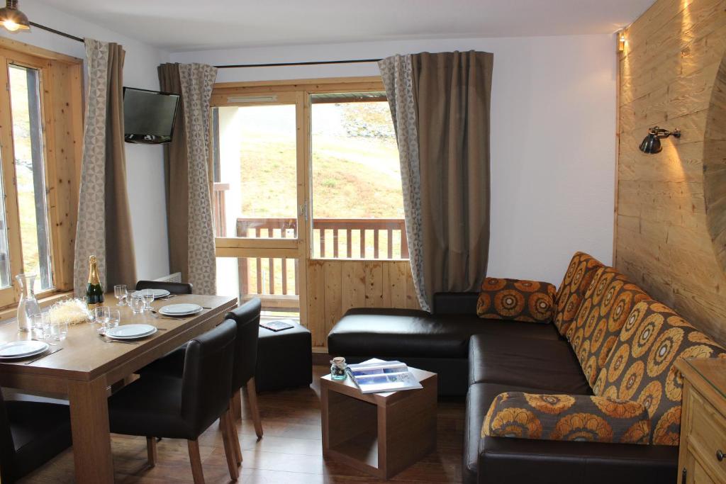 Posezení v ubytování Olympic Appartements VTI