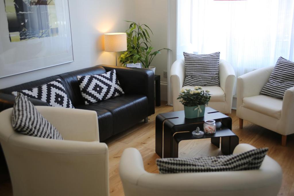 Posezení v ubytování B&B Belgravia