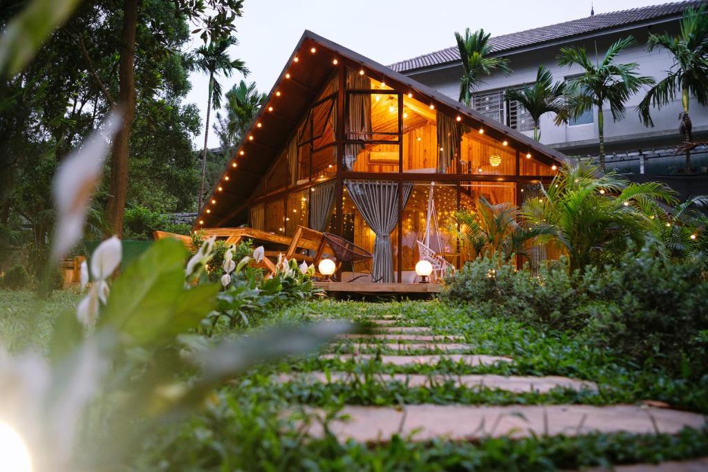 Zahrada ubytování KITE HOUSE - Căn nhà cánh diều