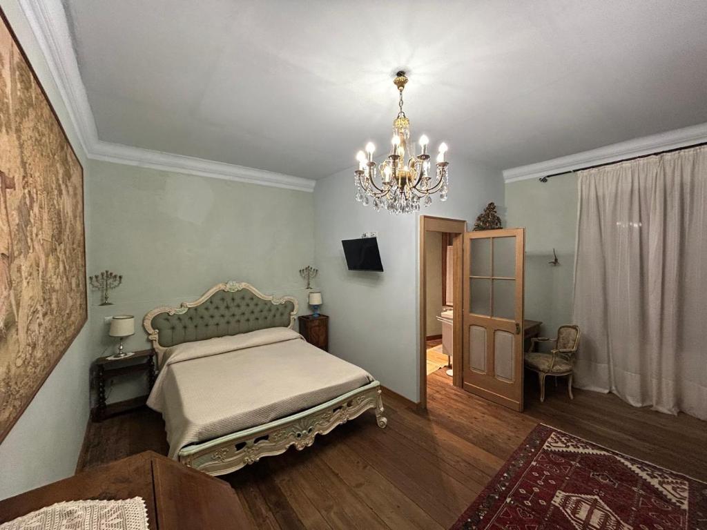 Postel nebo postele na pokoji v ubytování B&B VILLA ROSA