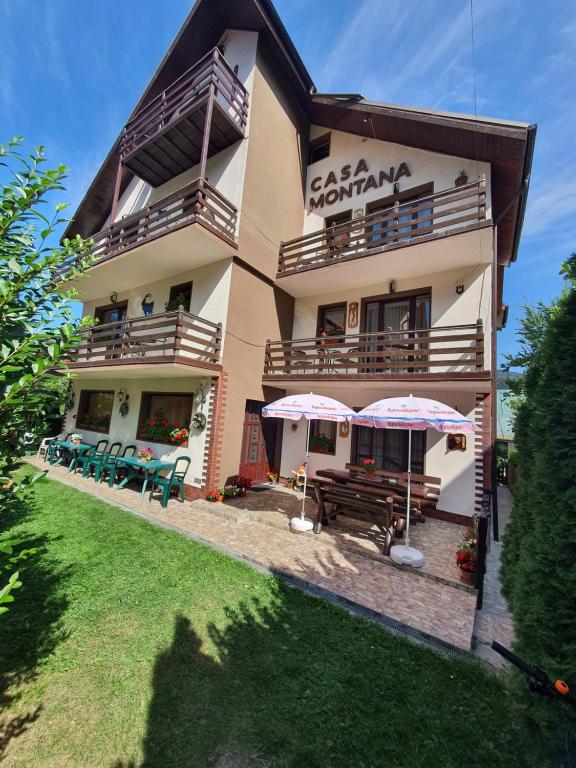 Bygningen som pensionatet ligger i