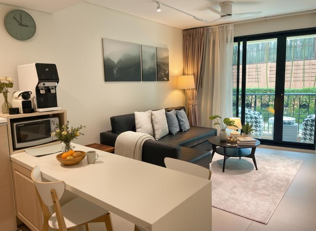 Posezení v ubytování Marrakesh Residence 311