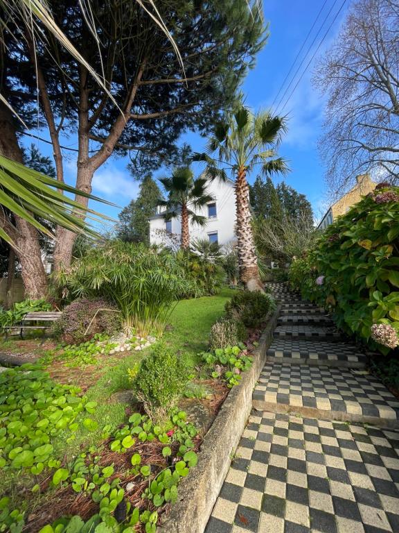 Zahrada ubytování Chambre d'hôtes dans le centre historique