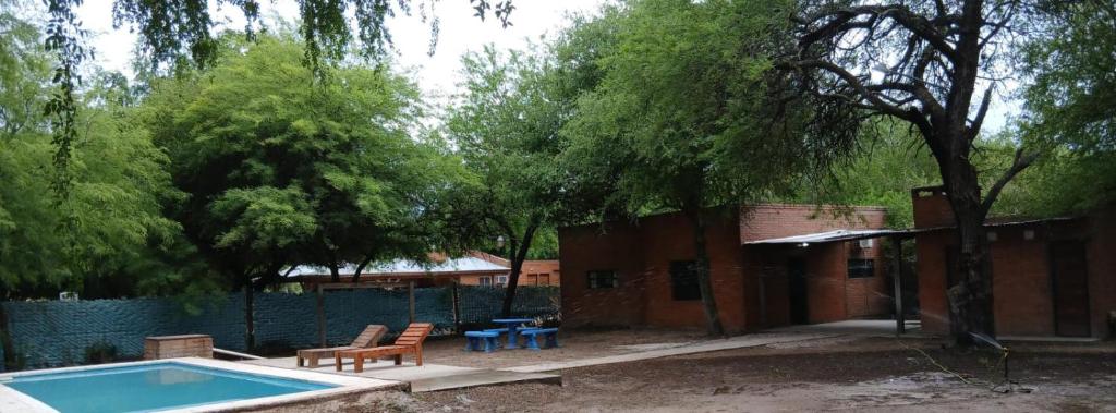 Bazén v ubytování Finca La Huella II nebo v jeho okolí