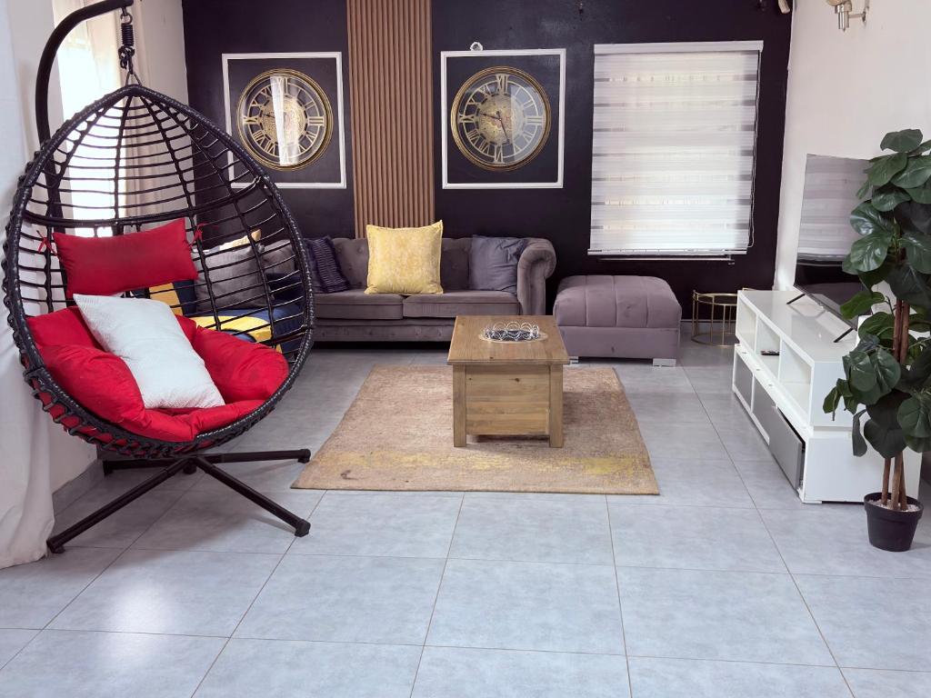 Posezení v ubytování 43 Home Reyno ridge