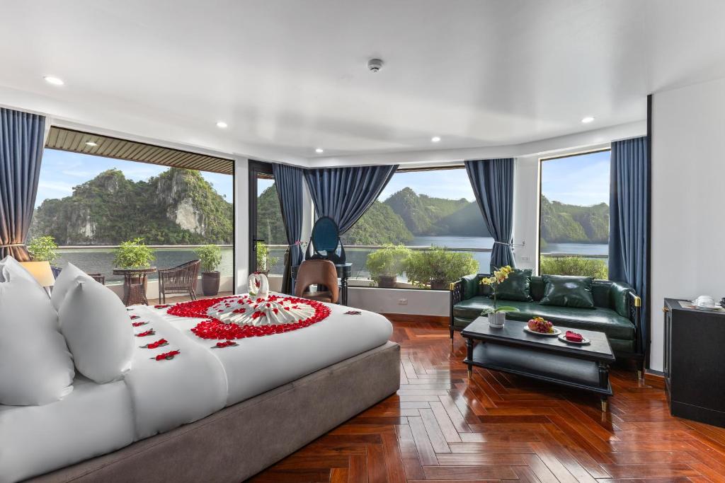 Φυσικό τοπίο κοντά σε αυτό το πλωτό κατάλυμα