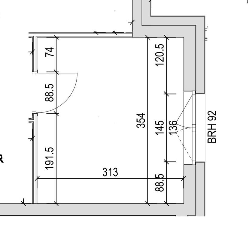 a schematic diagram of a building at Premium Room near S-Bahn Station in Berlin