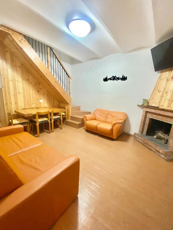 Χώρος καθιστικού στο Il Viaggiatore Roccacinquemiglia