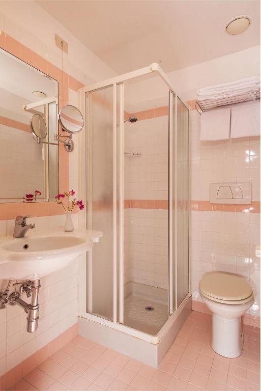 Kúpeľňa v ubytovaní Hotel Piemonte