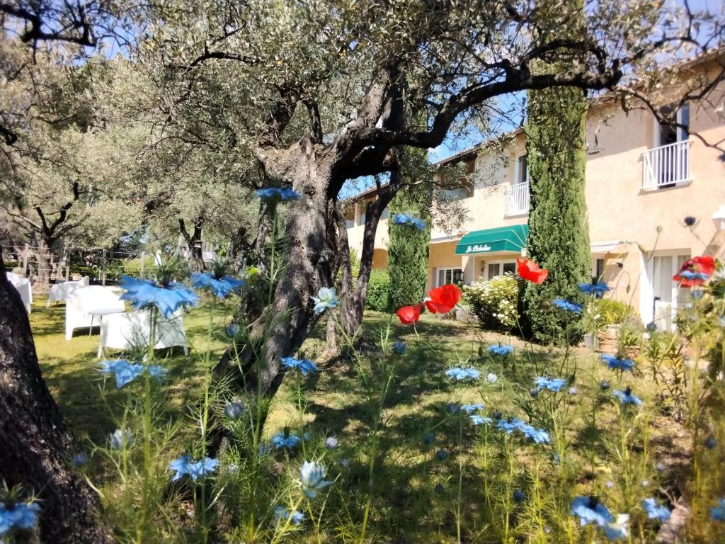 Zahrada ubytování La Picholine en Provence