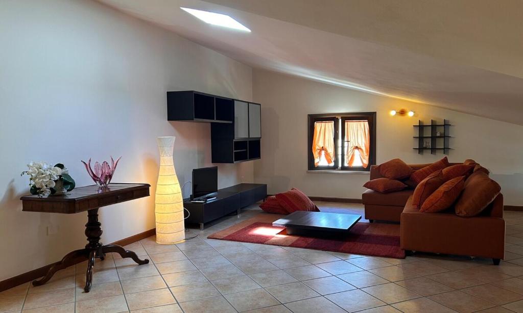 TV a/nebo společenská místnost v ubytování Casa Similli