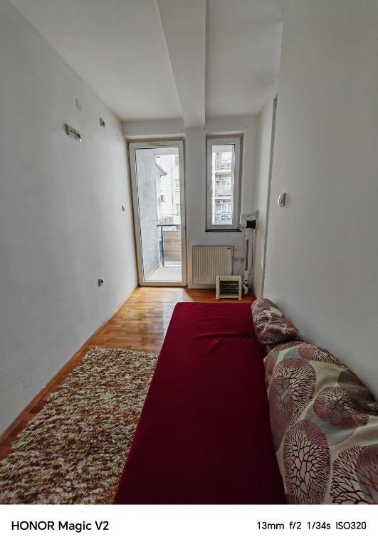 Postel nebo postele na pokoji v ubytování NikolinA