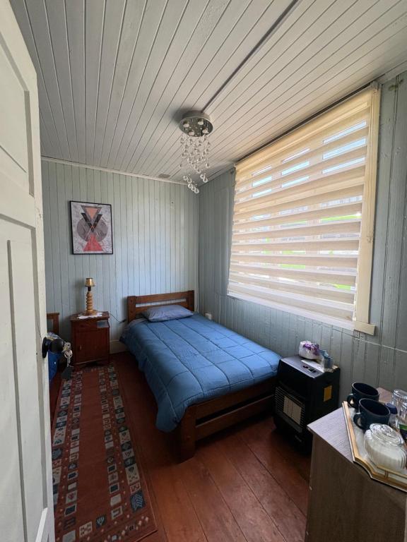 Postel nebo postele na pokoji v ubytování Puerto sureño