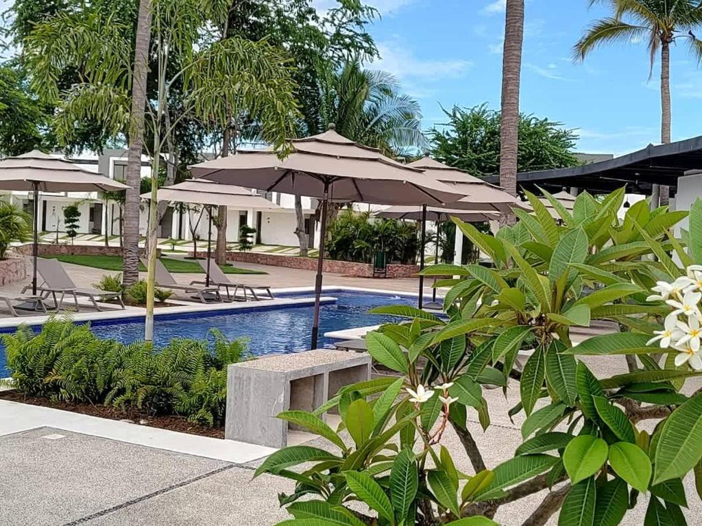 Bazén v ubytování House in Mezcales near Vallarta nebo v jeho okolí