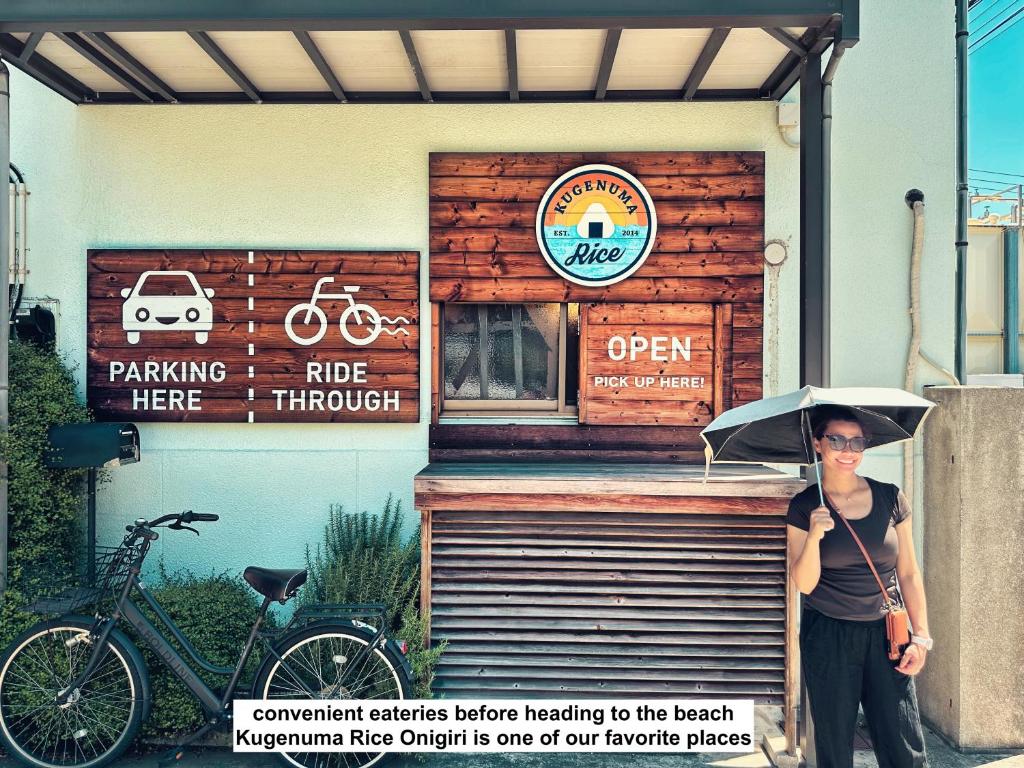 Jízda na kole v ubytování Entire Villa, 2-Min to Beach, near Enoshima Island nebo okolí