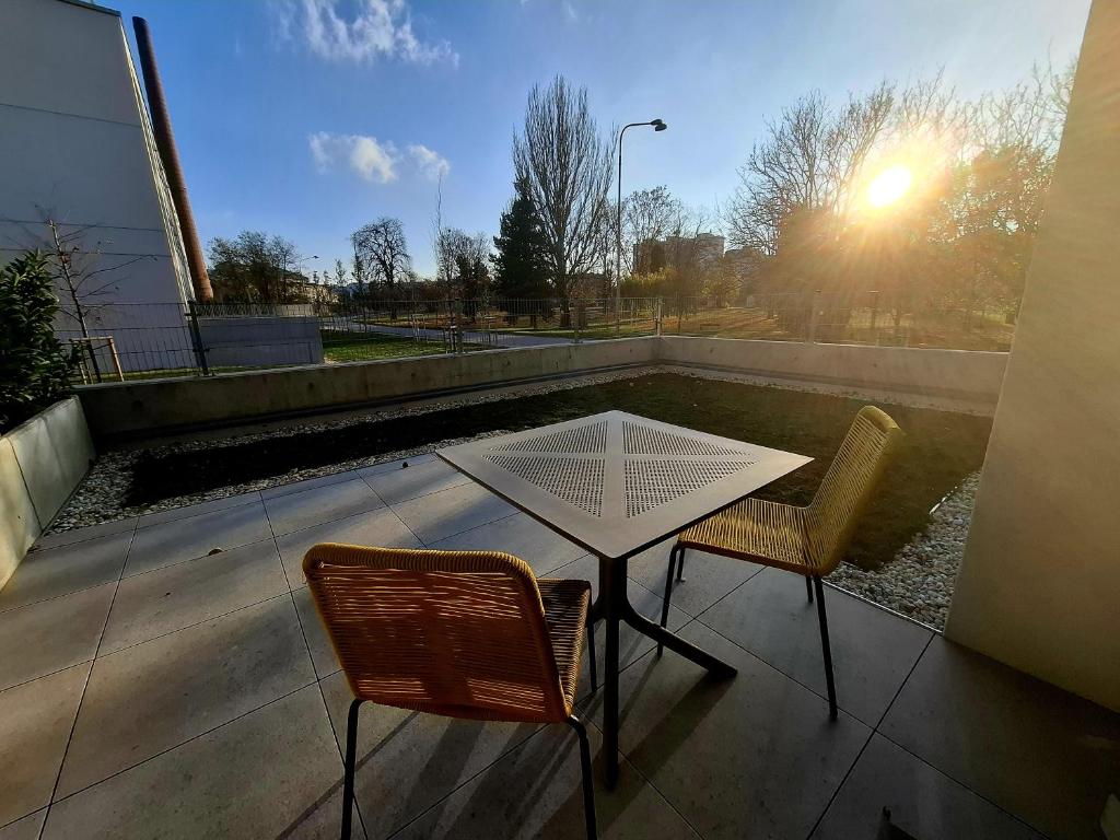 Balkón nebo terasa v ubytování Sugar Apartment 41A