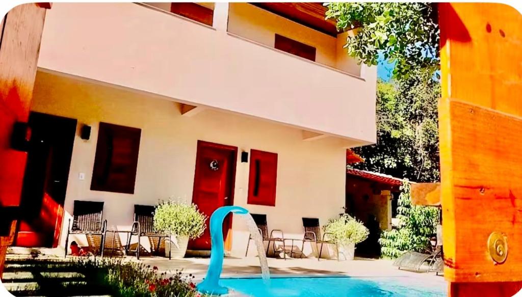 Bazén v ubytování Casas Aurora nebo v jeho okolí