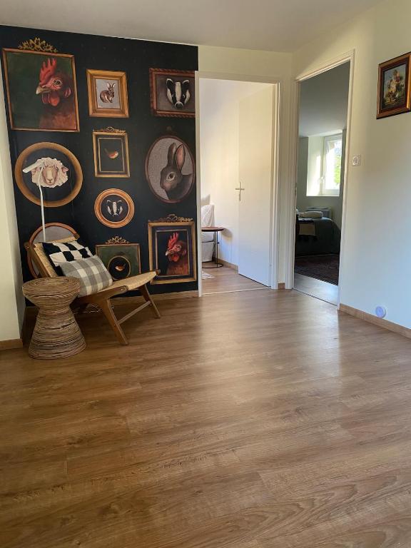 Zona d'estar a Petit Terrier