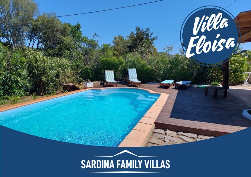 Bazén v ubytování Sardinia Family Villas - Villa Eloisa with private pool nebo v jeho okolí