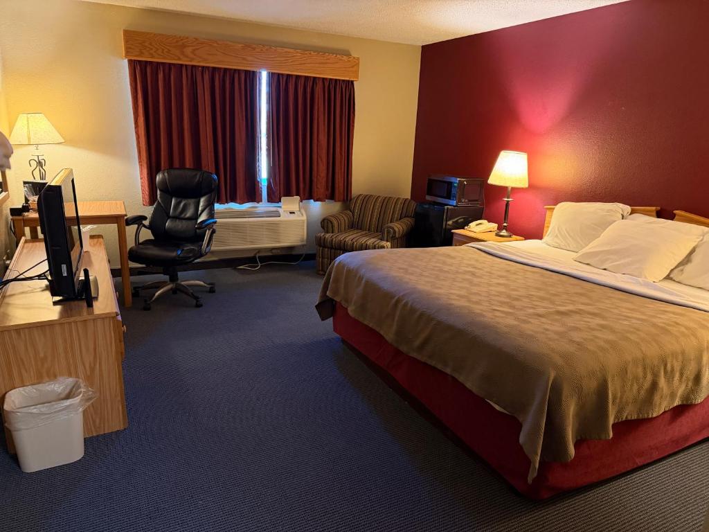 Rodeway Inn Hesston - キングルーム 禁煙/上層階/内廊下