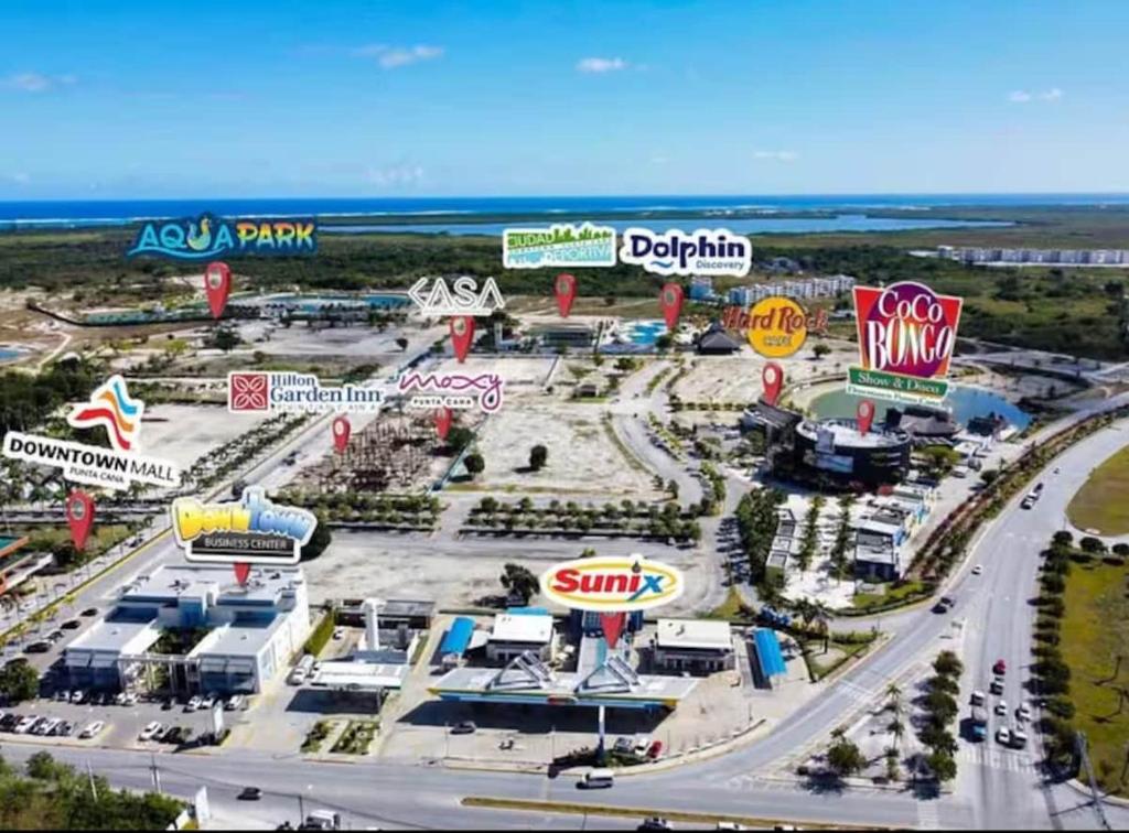 Letecký snímek ubytování Serena Village Paradise 2BR Apt with Pools and Shuttle