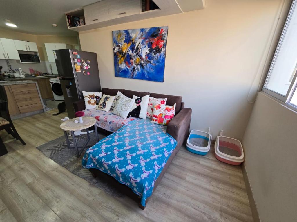 Η κουζίνα ή μικρή κουζίνα στο SkyCats19