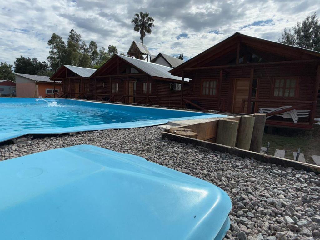 Bazén v ubytování Posada del Sol Monte nebo v jeho okolí