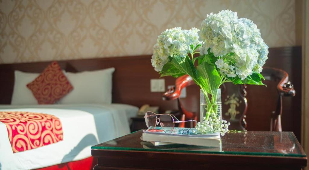 Χώρος καθιστικού στο Lesoleil Hotel