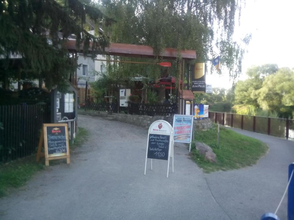 Zahrada ubytování Pension Gasthaus zum Pegel