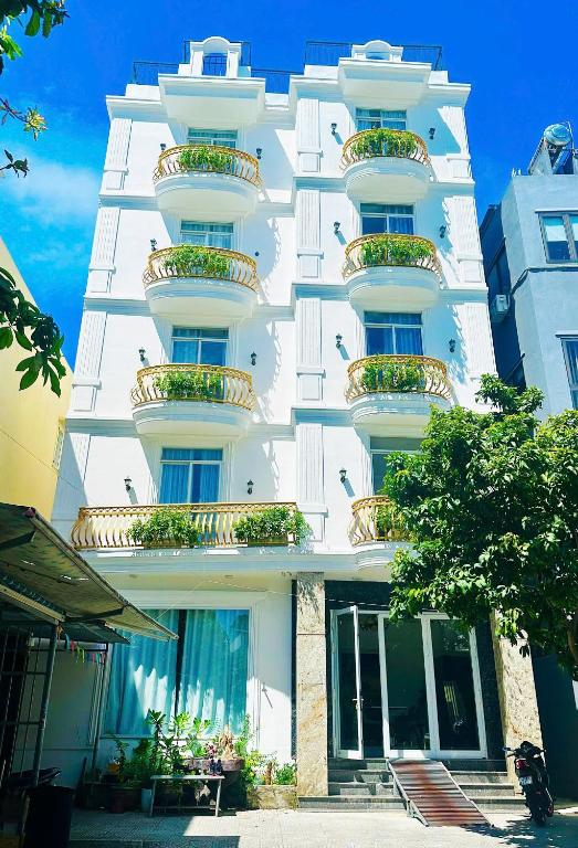 Budova, kde se vila nachází