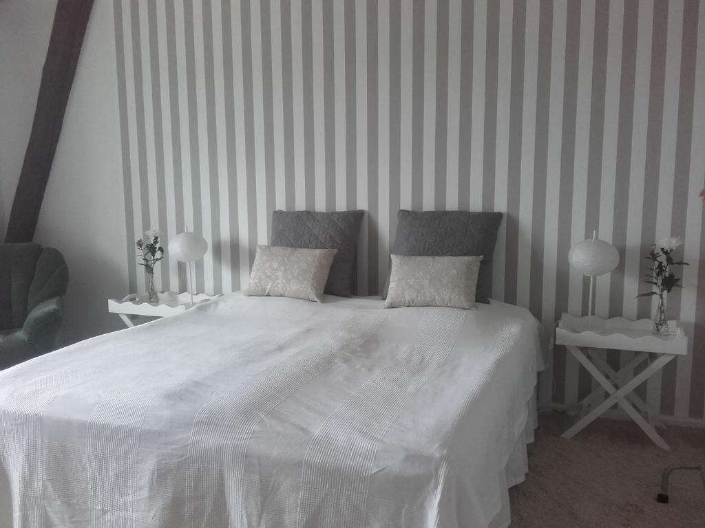 Postel nebo postele na pokoji v ubytování Frederiksensminde Bed & Breakfast