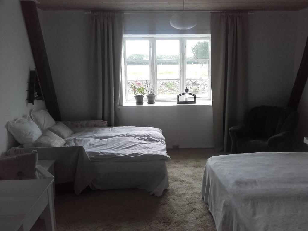 Postel nebo postele na pokoji v ubytování Frederiksensminde Bed & Breakfast