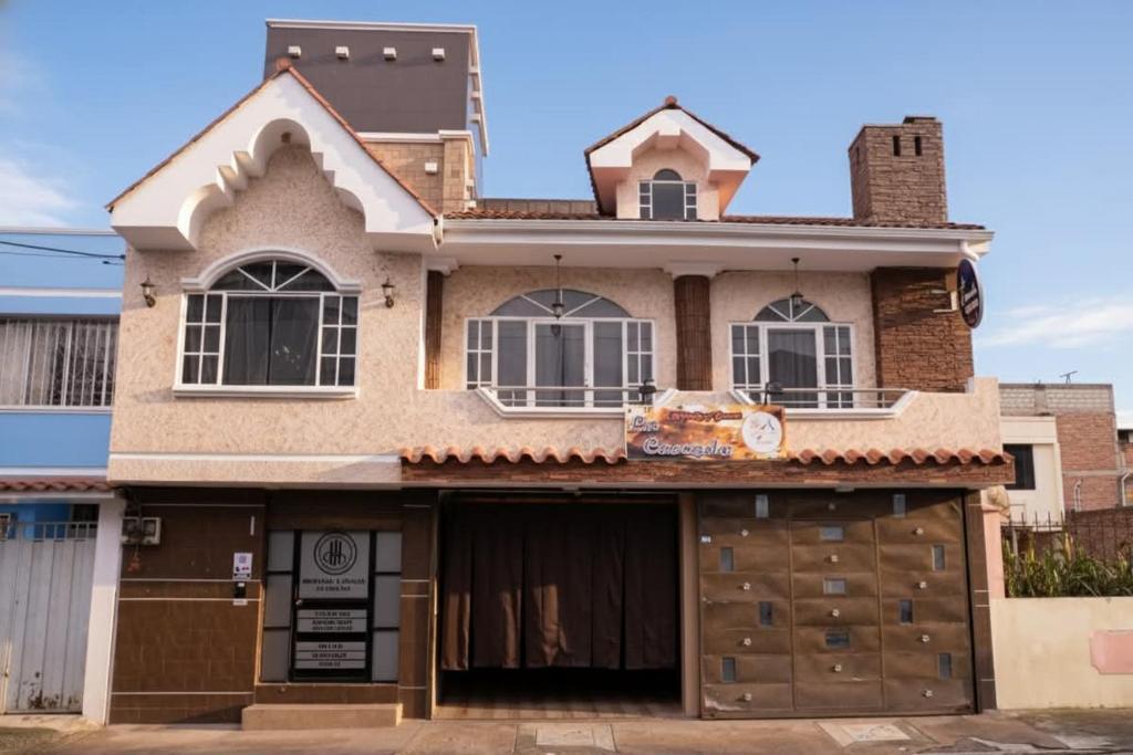 Το κτήριο όπου στεγάζεται  ο ξενώνας