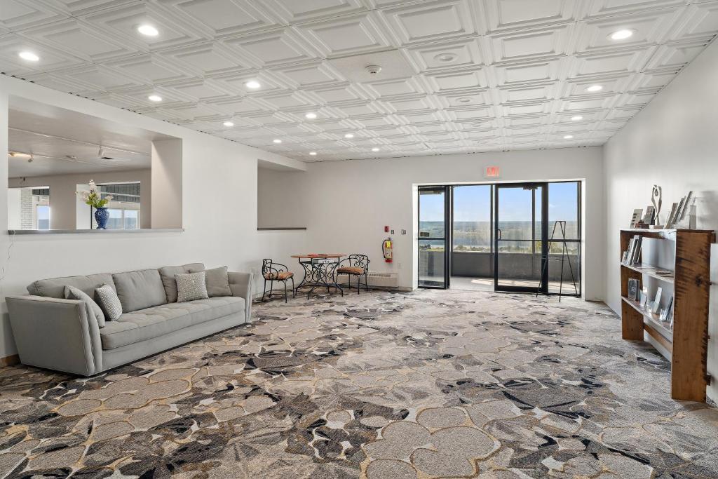 Posezení v ubytování Diamond on Seneca