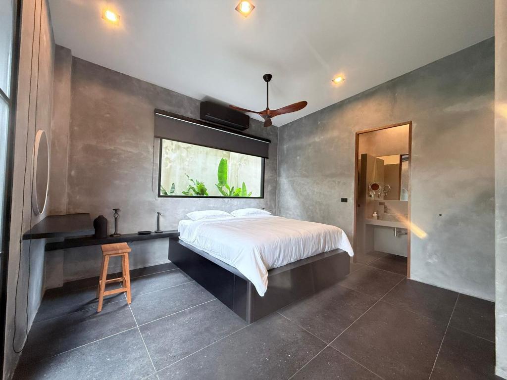 Letto o letti in una camera di Sakhu Art Villa