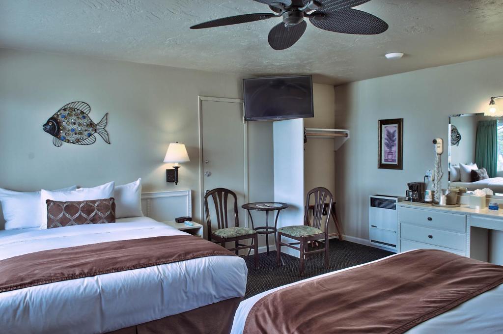 Lovers Point Inn - Chambre Queen Avec Deux Lits Queen - étage Final