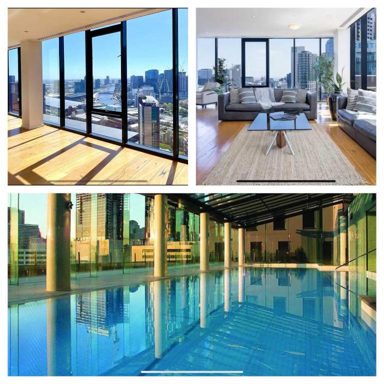 High-End Duplex Penthouse near Casino & MCEC with Two Private Balconies ...