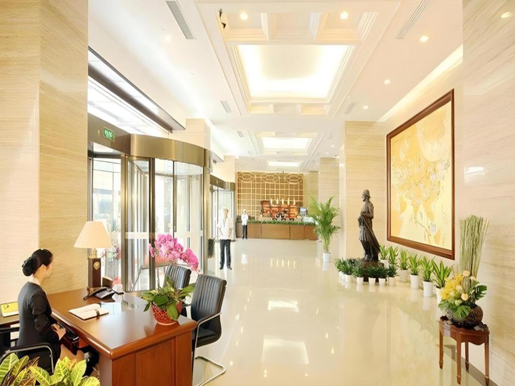 Vstupní hala nebo recepce v ubytování Hangzhou Merchant Marco Garden Hotel