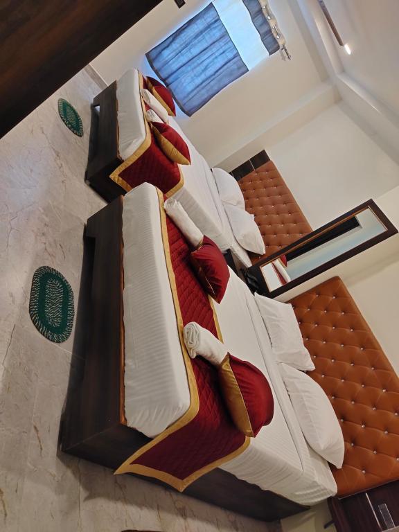 Posezení v ubytování Santhi Residency