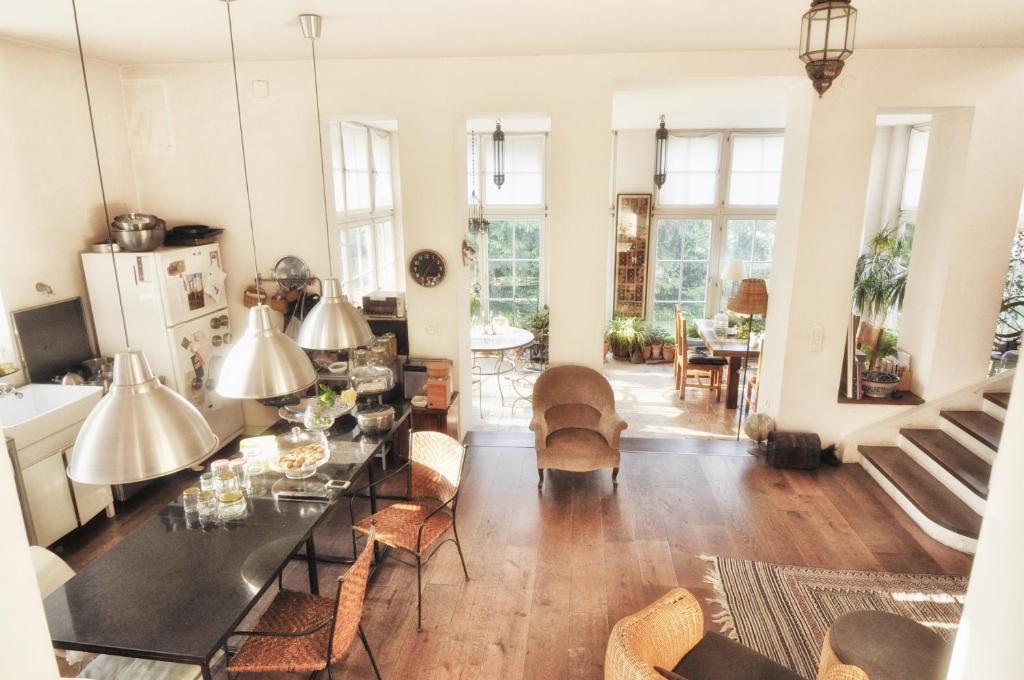 Posezení v ubytování Embassy Row BnB