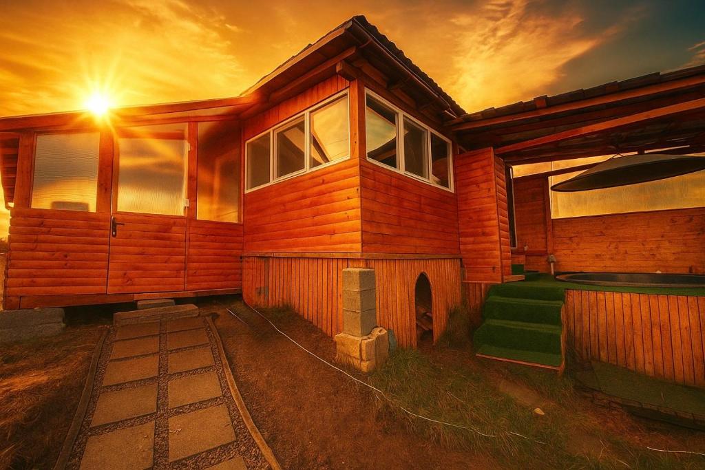 Bygningen som villaen ligger i