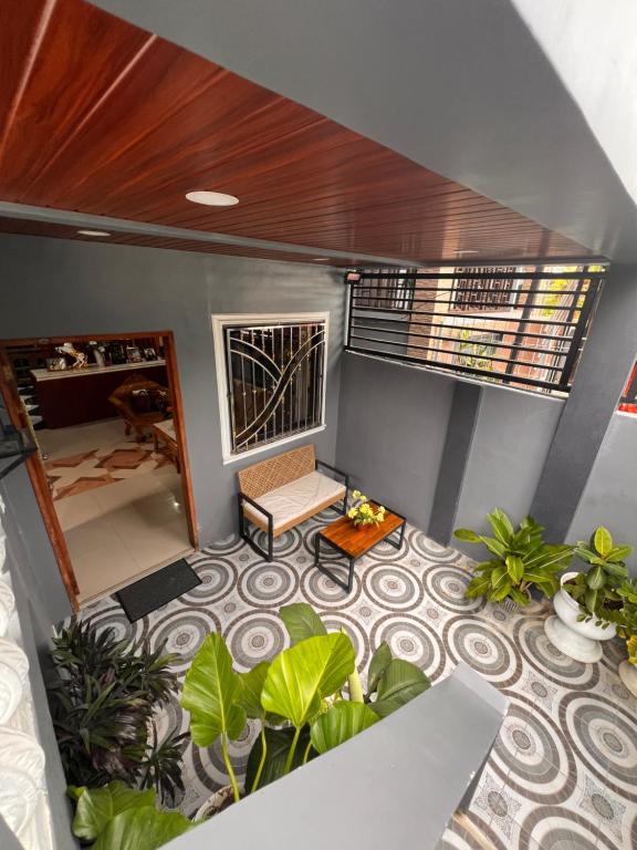 Postel nebo postele na pokoji v ubytování Lovely Bedroom in Lila, Bohol with WIFI, AC and Ref