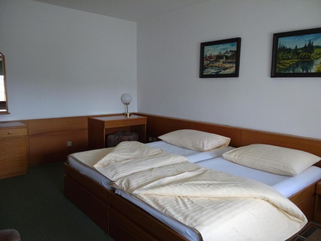 Postel nebo postele na pokoji v ubytování Hotel BESTAR