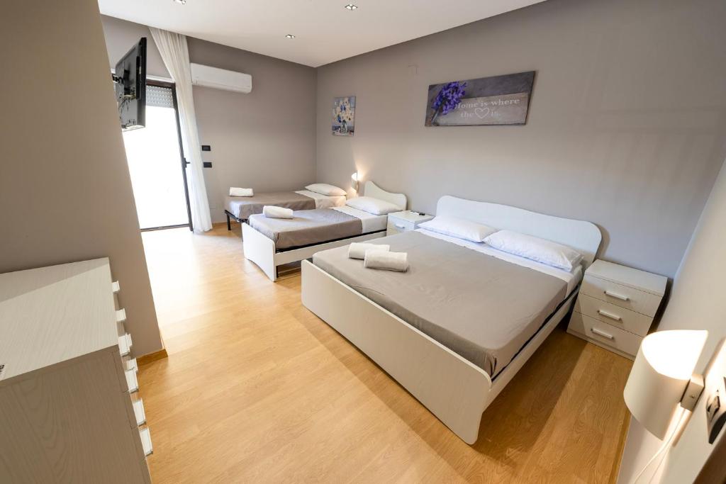 Postel nebo postele na pokoji v ubytování House Le Treemme