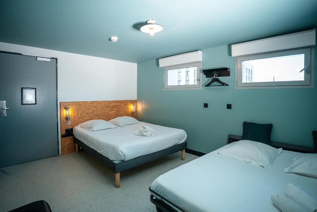 Eklo Hotels Bordeaux Centre Bastide - Camera Eklo Family Per 4 Persone Con Divano Letto