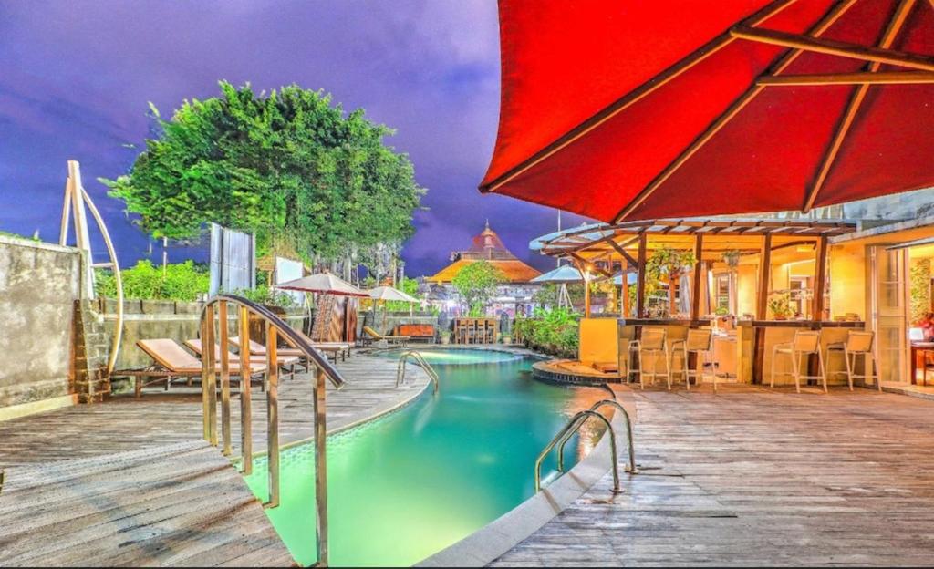 Πισίνα στο ή κοντά στο Palette Sanur Near Icon Mall Formerly Signature Bali